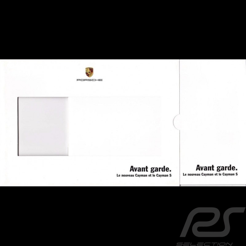 Brochure Porsche Avant garde. Le nouveau Cayman et le Cayman S 04/2006 en français WVK30942606