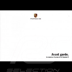 Brochure Porsche Avant garde. Le nouveau Cayman et le Cayman S 04/2006 en français WVK30942606