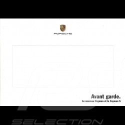 Brochure Porsche Avant garde. Le nouveau Cayman et le Cayman S 04/2006 en français WVK30942606