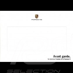 Porsche Brochure Avant garde. Le nouveau Cayman et le Cayman S 04/2006 in french WVK30942606