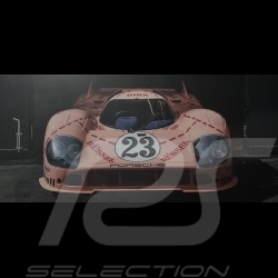 Porsche 917 K Martini Racing 1971 reproduction d'un dessin original de Sébastien Sauvadet