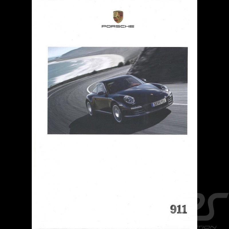 Porsche Brochure 911 type 997 phase 2 11/2010 in french WSLC1201000130