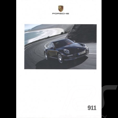 Brochure Porsche 911 type 997 phase 2 11/2010 en français WSLC1201000130