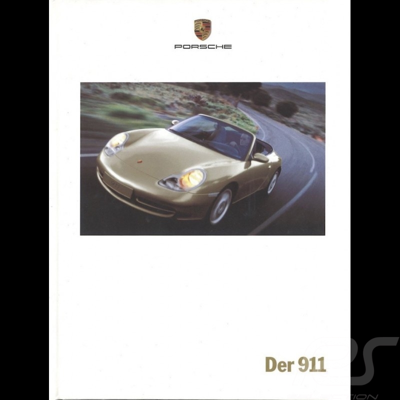 Brochure Porsche Der 911 type 996 09/1999 en allemand WVK16511000