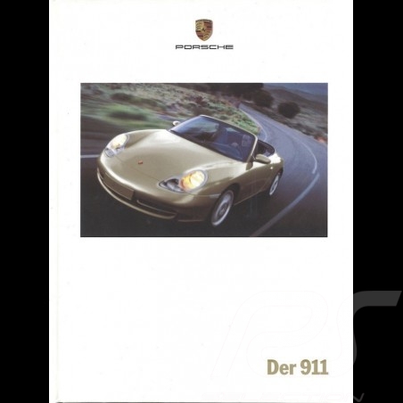 Brochure Porsche Der 911 type 996 09/1999 en allemand WVK16511000