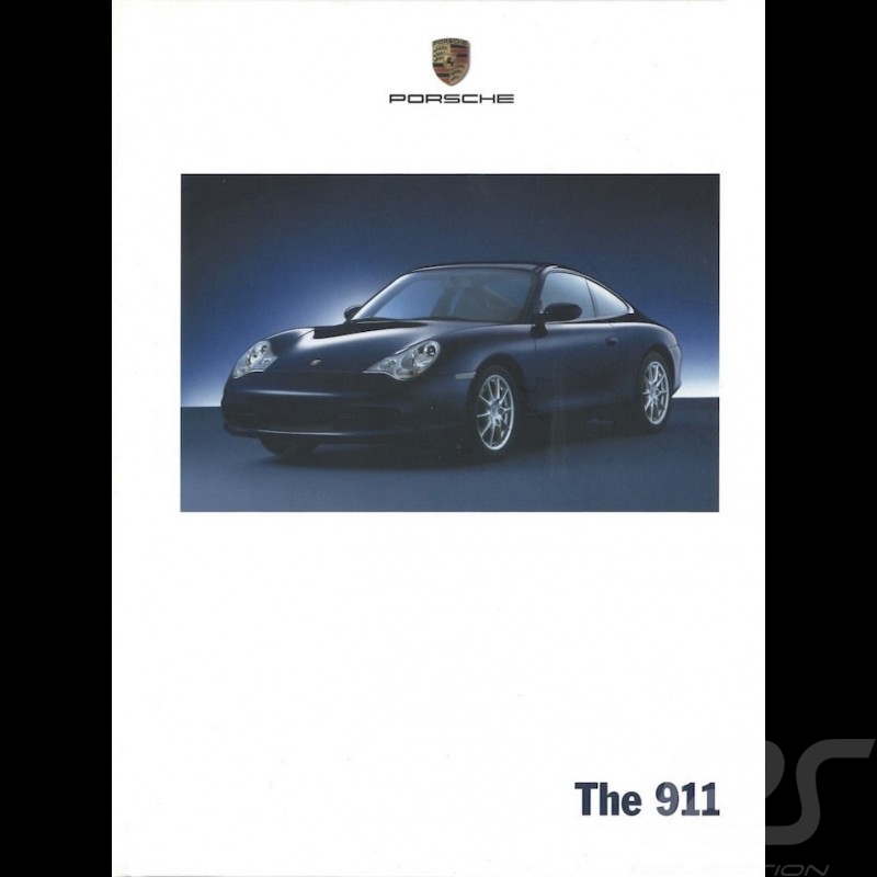 Brochure Porsche The 911 type 996 phase 2 09/2001 en anglais WVK20002002
