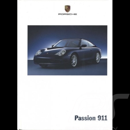 Brochure Porsche Passion 911 type 996 phase 2 09/2001 en allemand WVK20001002