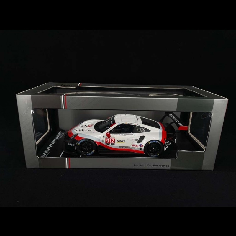IXO 1/18 Porsche 911 (991) RSR Daytona 2018 - Modèle De Collection LEGT18002