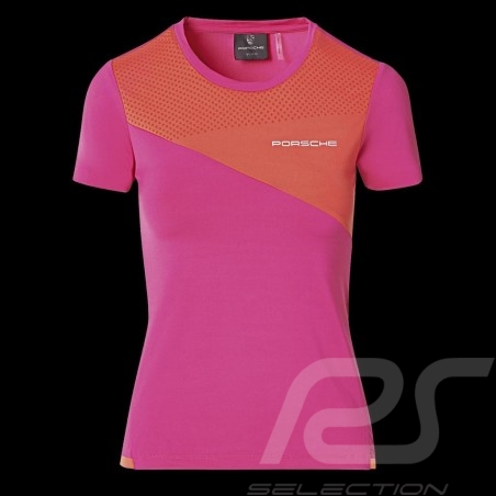 Porsche T-shirt Sport Collection Rosa / Orange WAP539M0SP - Damen