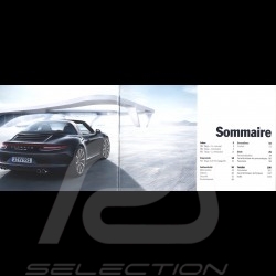 Brochure Porsche Nouvelle 911 Targa type 991 phase 1 Figure de style 10/2013 en français WSLC1501000330