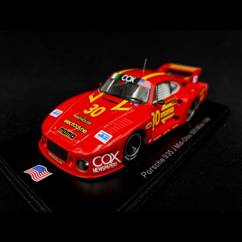Porsche 935 J n° 30 Momo Mid-Ohio 500 Miles 1980 1/43 Spark US100