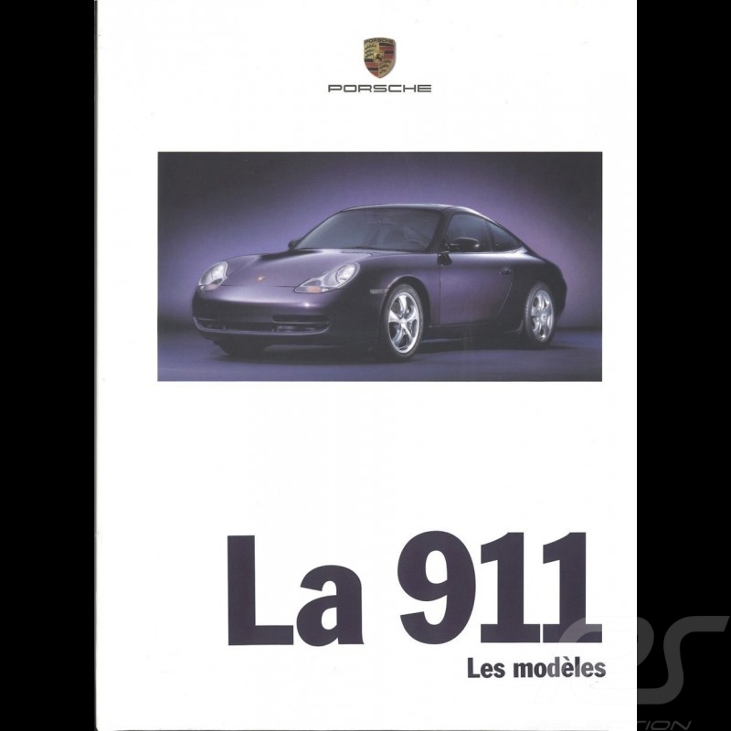 Porsche Broschüre La 911 type 996 les modèles 09/1998 in Französisch WVK15603099