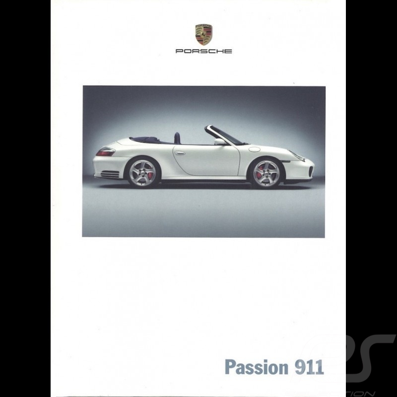Porsche Broschüre Passion 911 type 996 phase 2 07/2003 in Deutsch WVK21171004