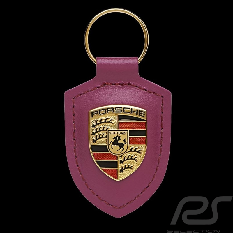 Porsche crest keyring Rubystone red / Star ruby WAP0500300MM3B