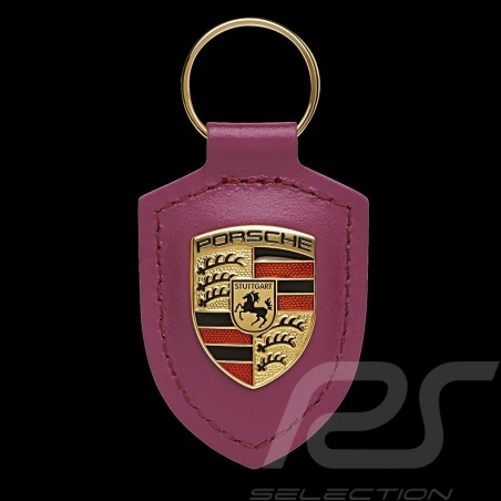 Porte-clés Porsche écusson Rouge rubis / Rubystone WAP0500300MM3B