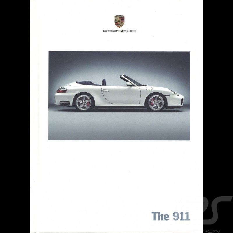 Porsche Broschüre The 911 type 996 phase 2 07/2003 in englisch WVK21172004