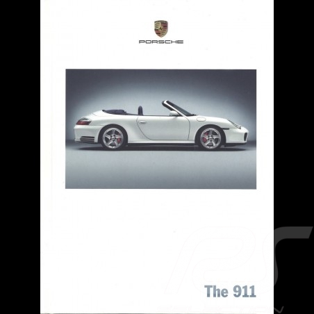 Brochure Porsche The 911 type 996 phase 2 07/2003 en anglais WVK21172004