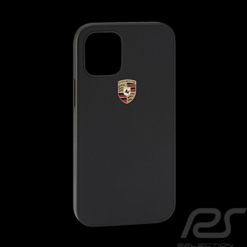 Porsche coque iPhone 11 cuir noir Porsche Design WAP0300090LLTH