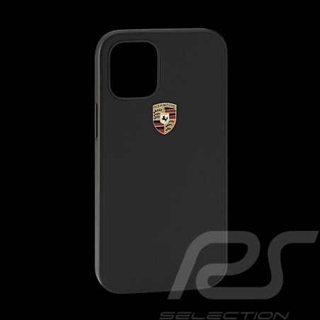 Porsche coque iPhone 11 cuir noir Porsche Design WAP0300090LLTH