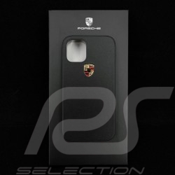 Porsche coque iPhone 11 cuir noir Porsche Design WAP0300090LLTH