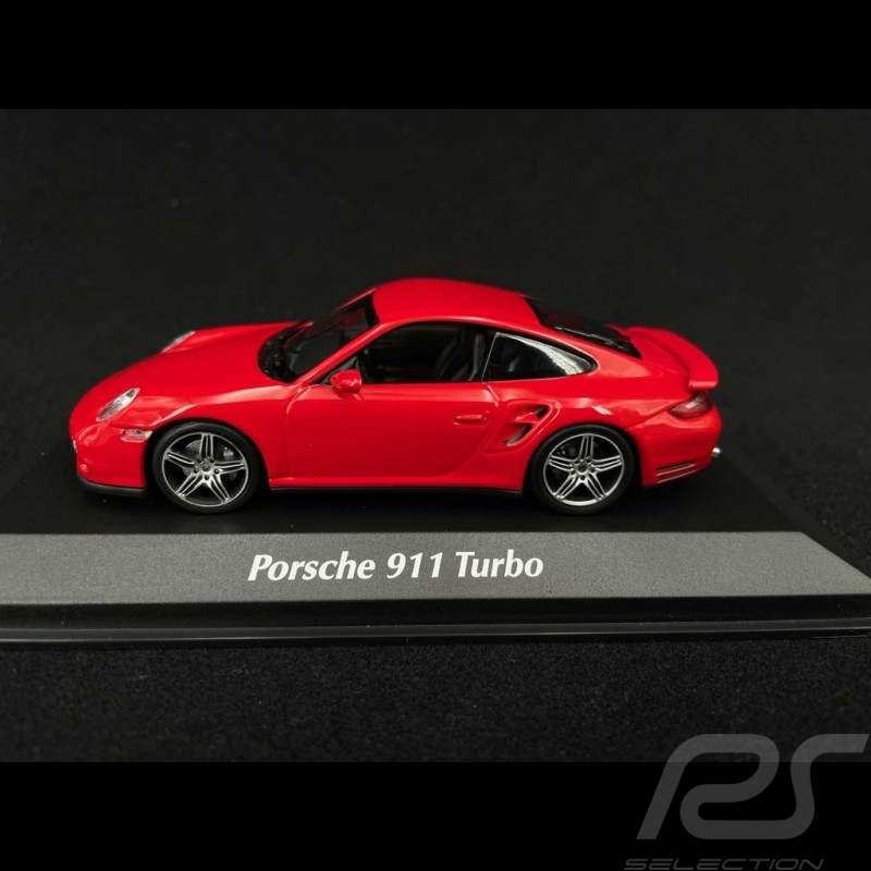 Porsche 911 Turbo type 997 Indischrot 2006 1/43 Minichamps 940065201