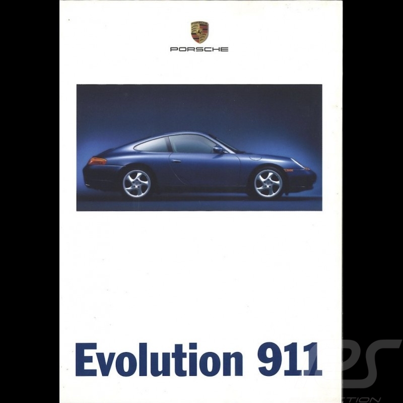 Porsche Brochure Evolution 911 Type 996 06/1997 In German WVK19531098 ...