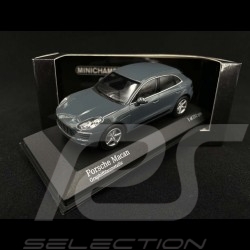 Porsche Macan Bleu graphite métallisé 2013 1/43 Minichamps 410062602