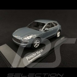 Porsche Macan Bleu graphite métallisé 2013 1/43 Minichamps 410062602