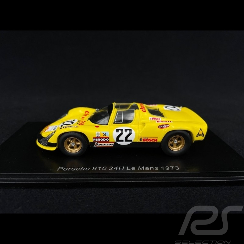 Porsche 910 n° 22 Le Mans 1973 1/43 Spark S4687