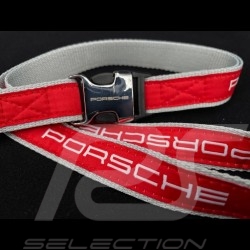 Porte-clé Porsche rouge Lanière WAP8200040J keyring Schlüsselbund 