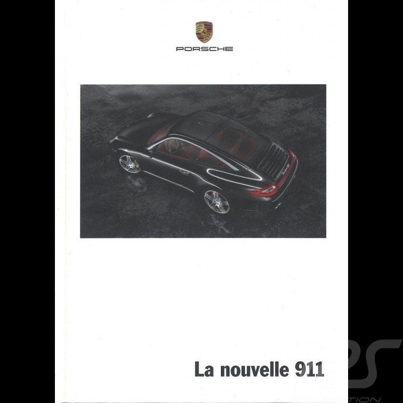 Brochure Porsche La nouvelle 911 type 997 phase 2 04/2008 en français WVK23373009