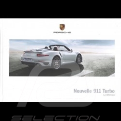 Brochure Porsche Nouvelle 911 Turbo type 991 La référence 08/2013 en français WSLK1401000430