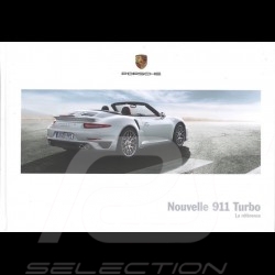 Brochure Porsche Nouvelle 911 Turbo type 991 La référence 08/2013 in french WSLK1401000430