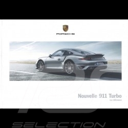 Brochure Porsche Nouvelle 911 Turbo type 991 La référence 05/2013 en français WSLK1401000130