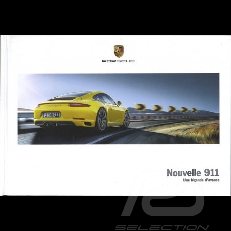 Brochure Porsche Nouvelle 911 type 991 phase 2 Une légende d'avance 10/2015 en français WSLC1601000830