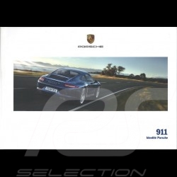 Porsche Brochure La nouvelle 911 type 991 phase 1 Identité Porsche 03/2014  in french WSLC1501000130