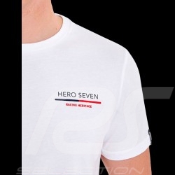 Steve McQueen T-Shirt Le Mans Racing Heritage 1971 Weiß - Herren