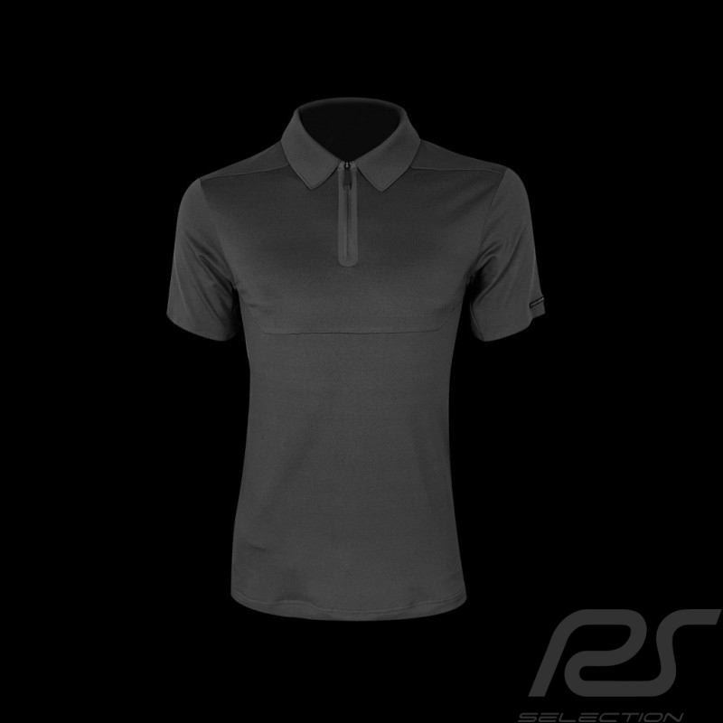 Porsche Design Polo shirt Performance Asphalt grey Cool Jade 2.0 Porsche Design Active - men