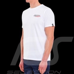 T-shirt Steve McQueen The Man Le Mans Racing Heritage 1971 Blanc - homme