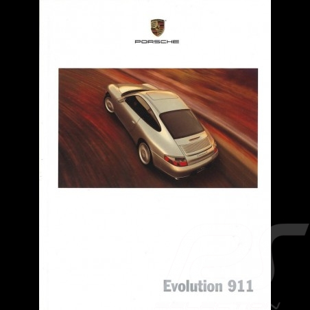 Porsche Brochure Evolution 911 type 996 1999 USA