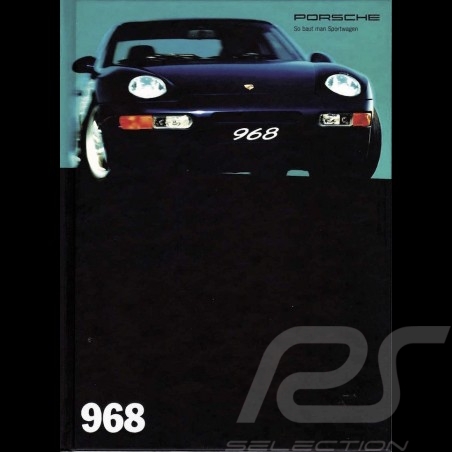 Brochure Porsche 968 08/1993 en allemand WVK12700994