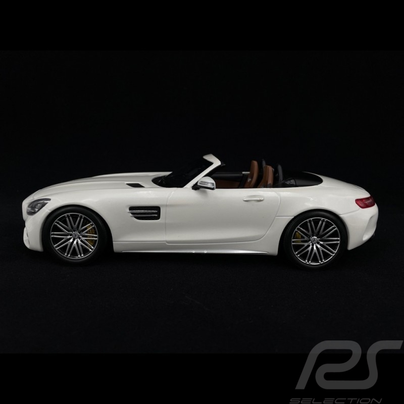 Mercedes AMG GT Roadster 2019 white metallic 1/18 Norev 183744