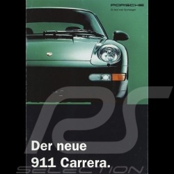 Porsche Brochure Der neue 911 Carrera 10/1993 in Swiss German 93174
