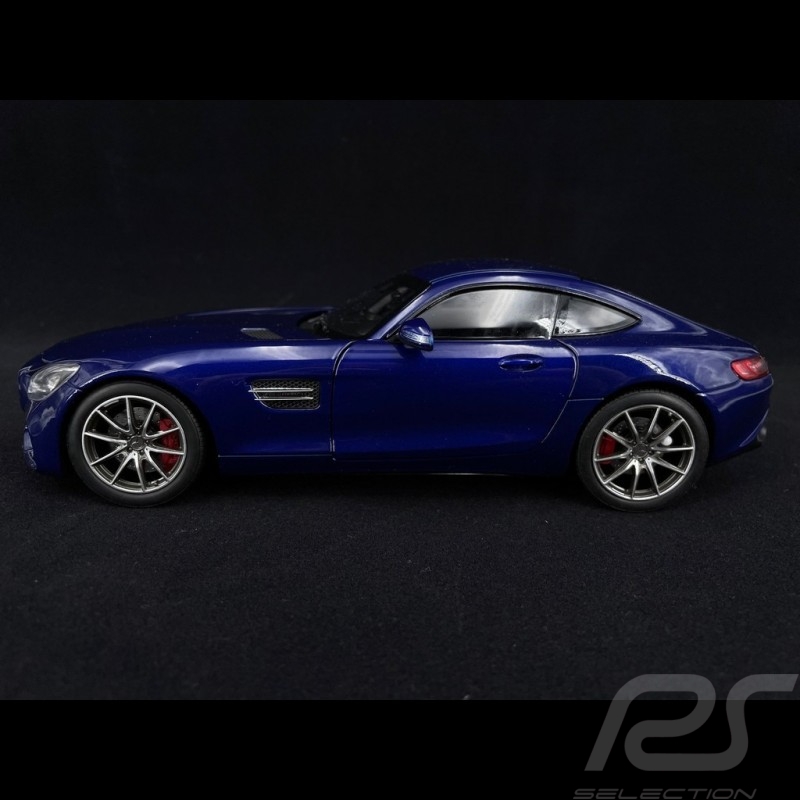 Mercedes Benz AMG GT S 2019 blue metallic 1/18 Norev 183740