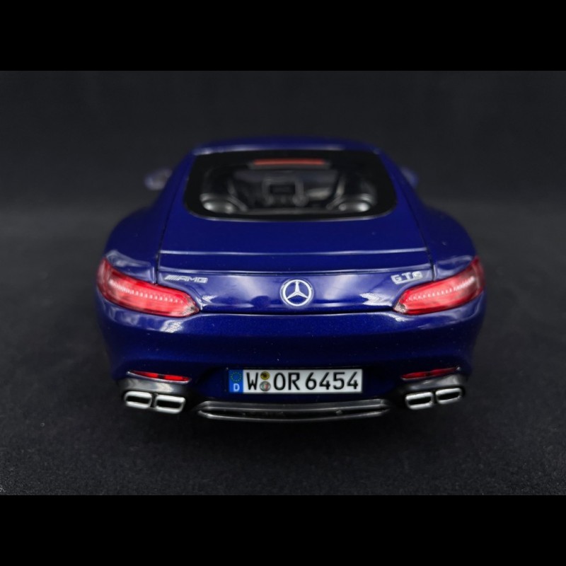 Mercedes Benz AMG GT S 2019 blue metallic 1/18 Norev 183740