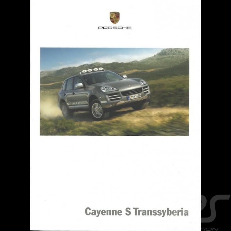 Porsche Broschüre Cayenne S Transsyberia 08/2008 in Französisch WSLE1001000130