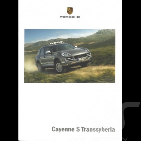Brochure Porsche Cayenne S Transsyberia 08/2008 en français WSLE1001000130