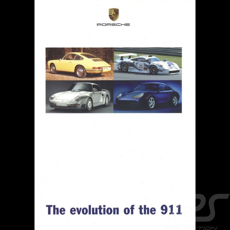 Porsche Brochure The evolution of the 911 10/1997 in english LGB20010010