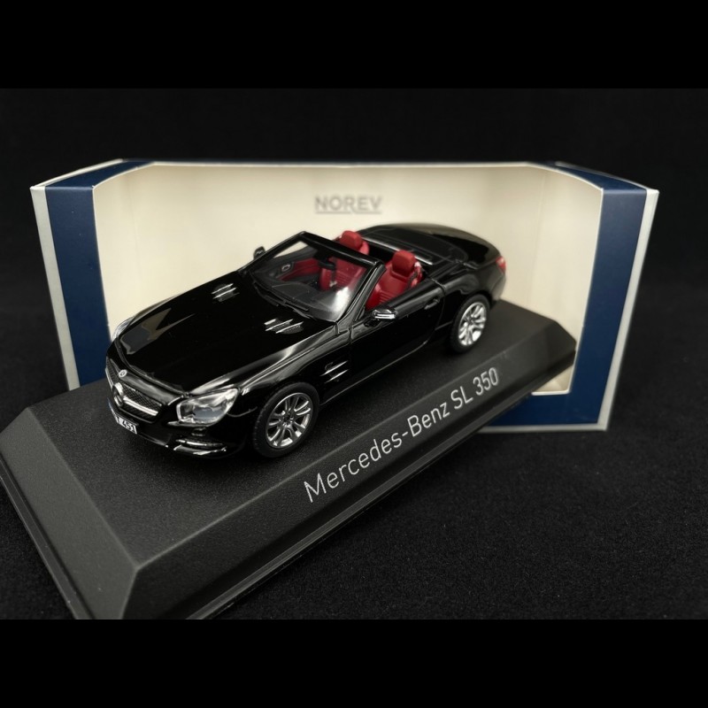 Mercedes Benz 350 SL 2012 black 1/43 Norev 351351