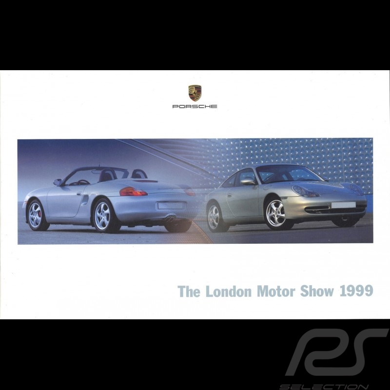 Porsche Brochure The London Motor Show 10/1999 in english